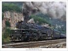 "Blue Ridge Super Power" Mark Karvon 24" Print - Virginian Railway AG 2-6-6-6