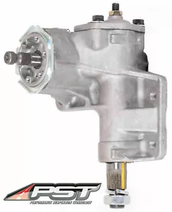 1962-76 Mopar A Body 24:1 Manual Steering Box (w/PS to MS adapter) - Picture 1 of 6