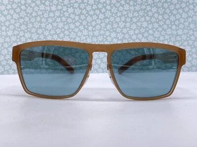 IC! Gafas de sol Berlin para hombre espejadas marrón oro rosa Franck C. Foto 1 de 4