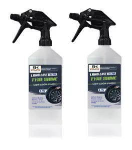Tyre Shine 2L Silk Silicone Based Wet Look Long Life Cleaner Shine With Trigger - Picture 1 of 1