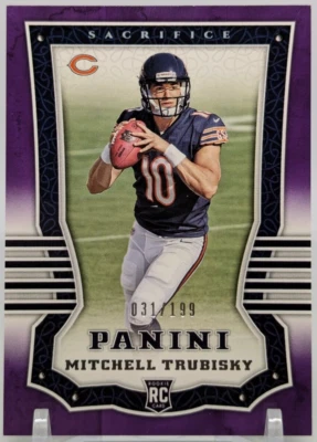 🔥 2017 Panini Rookies Sacrifice #101 Mitchell Trubisky /199 RC 🏈 Bears - Image 1 of 2
