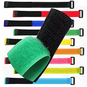 RC Klettband Klettkabelbinder Straps Kabelbinder für z.B. Lipo Batterie Drone RC - Bild 1 von 10
