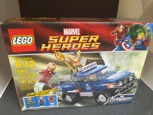 Lego Marvel Super Heroes 6867 Lokis Cosmic Cube Escape Avengers Iron Man Hawkeye - Bild 1 von 6