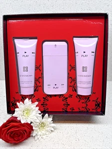 Givenchy Play For Her Box Set EDP 50ml + Body Lotion Body Wash Discontinued Rare - Picture 1 of 7