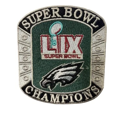 Philadelphia EAGLES Super Bowl 59 Embroidered Champions Patch - Image 1 of 2