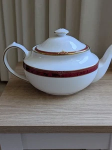 SPODE BORDEAUX TEAPOT - Picture 1 of 4