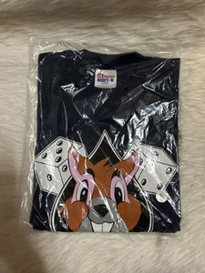 1997 Frank Kozik Lil Sarcopty Graphic Poster Pop T-shirt Large 14/16 Hanes - Picture 1 of 6