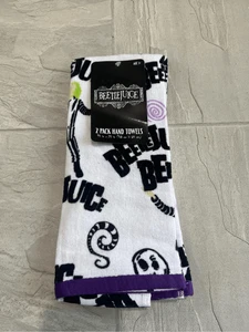 Beetle Juice 2er Pack Handtücher NEU 15” x 25” - Bild 1 von 6