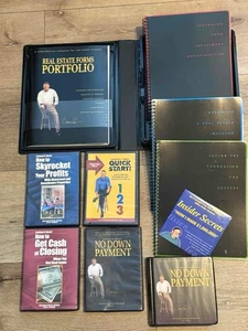 No Down Payment Complete Set Carleton Sheets Real Estate CDs DVDs Workbooks ++ - Picture 1 of 11