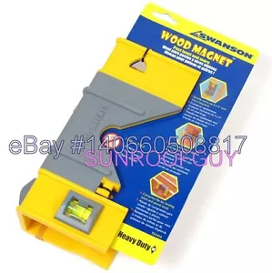 Swanson Holzmagnet Pfostenwasserwaage (T04424) strapazierfähig - NEU - Bild 1 von 5