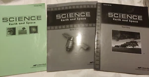 Abeka Earth & Space Science 1st edition Answer & Quiz Keys Test Key Homeschool - Picture 1 of 8