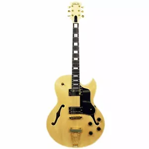 Axiom Columbia Electric Jazz Guitar - Natural - Picture 1 of 8