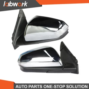 Labwork Mirror Heated For 2018-2022 Chevrolet Equinox W/Blind Spot Signal LH+RH - Picture 1 of 22