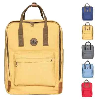 Schöner Stylischer Canvas Rucksack verschiedene Farben - Bild 1 von 4