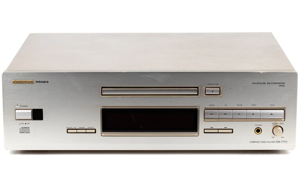 Onkyo DX-7711 hochwertiger CD Player champagner / gewartet 1 Jahr Garantie [3] - Bild 1 von 4