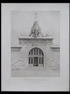 MARSEILLE, PALAIS DE LA MER - 1906- PLANCHE - FOURNEZ, ART NOUVEAU - Picture 1 of 1