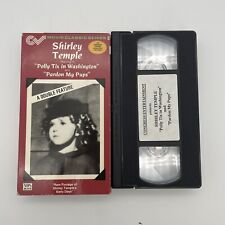 Polly Tix In Washington Pardon My Pups VCR VHS Tape Movie Shirley Temple