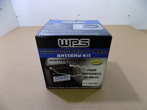 NEW MOTORCYCLE ATV UTV BATTERY / WPS STANDARD / CT12B-BS - Picture 1 of 2
