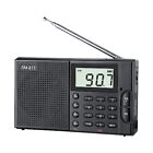 Portable AM FM SW Bluetooth Radio with 1200mah Rechargeable Battery, Small Sh...