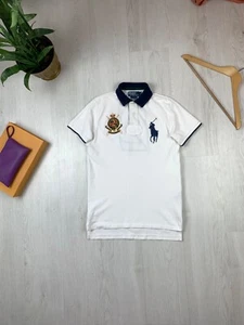Polo Ralph Lauren Vintage Number 2 Big Pony Polo Shirt Size S - Picture 1 of 12