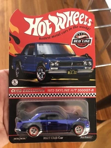 2022 HOTWHEELS RLC 1972 NISSAN SKYLINE H/T 2000 GT-R - BRAND NEW - Picture 1 of 2