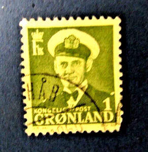 GREENLAND STAMPS, 1950, 1 ORE USED, SG26 - Picture 1 of 2