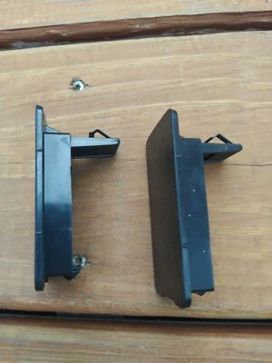 1993-1997 Honda Civic Del Sol Dash Side Bolt Cover Trim Pair Left Right OEM - Image 1 of 3