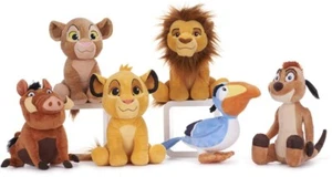 NEW OFFICIAL DISNEY THE LION KING SOFT PLUSH TOYS 12" SIMBA PUMBA TIMON NALA - Picture 1 of 8