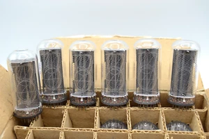 6 x IN-18 NIXIE Röhren TUBE 6 pcs. NEU NOS NEW TESTED GETESTET - Bild 1 von 5