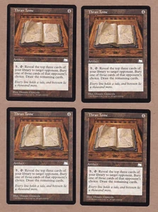 Magic The Gathering - 4x Thran Tomo X4 - Luz meteorológica - Raro EX/NM - Juego - Imagen 1 de 2