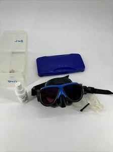Sea Vision Ultra 2-Window Scuba Diving Mask w/ Defog & Case - Picture 1 of 8