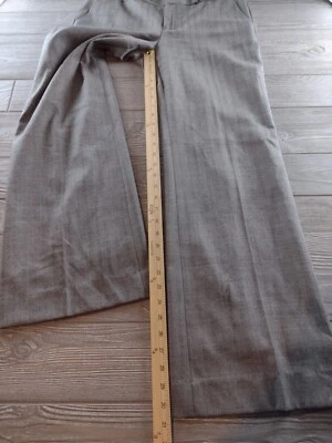 Banana Republi, Martin Fit черно-белые вязаные широкие брюки-расклешенные брюки, размер 6 брюки - Изображение 1 из 4