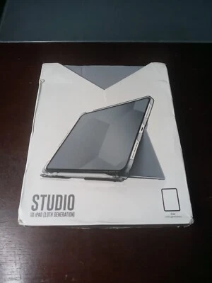 STM Studio 10th Gen iPad Case - Gray SEE DETAILS - Image 1 of 4