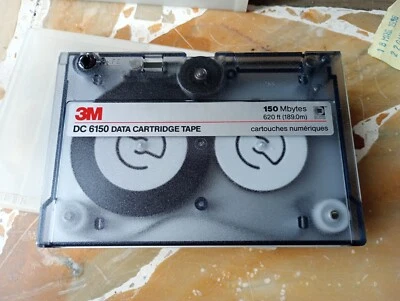 Data Cartridge Tape 3M DC 6150 150 Mbytes 620 ft (189.0 m) 150 MB DC6150 - Image 1 of 2