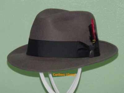 SOMBRERO FEDORA DE LANA STETSON FREDERICK  Foto 1 de 4