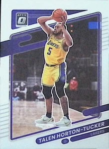 2021-22 Panini Donruss Optic NBA LA Lakers Talen Horton-Tucker - Bild 1 von 1