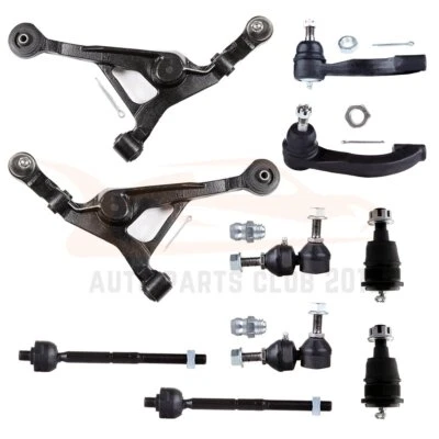 10Pcs Front Control Arms Sway Bars Tie Rods Kit Fits 2001-2006 Chrysler Sebring Foto 1 de 4