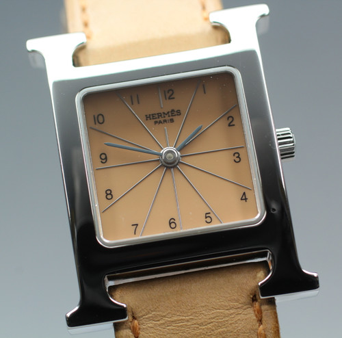HERMÈS [Quasi come nuovo] Orologio Hermes H HH1.210 Quadrante Beige 21mm Quarzo Donna GIAPPONE