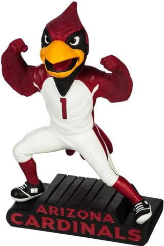 NFL Arizona Cardinals Mascot 12" Statue Football Cover