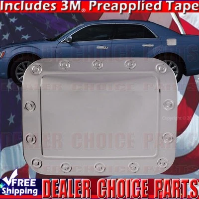 For 2005 2006 2007 2008 Dodge Magnum 05-10 Chrysler 300 Gas Door COVER Overlay - Image 1 of 2