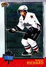 1998 Bowman CHL Chrome OPC International #13 Rodney Richard