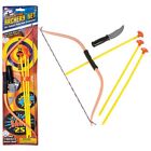 1 Dozen 15" Bow and Arrow Set Archery Target Outdoor Toys Kids