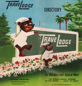Travelodge Hotels and Motels 1954 Directory Broken Down by State Photos Rates - Picture 1 of 6
