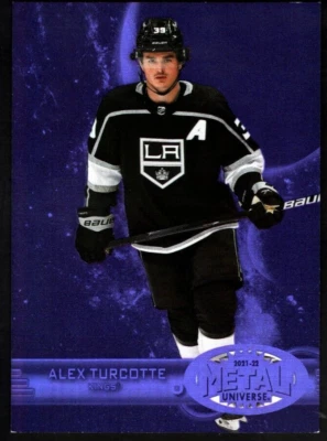ALEX TURCOTTE 2021-22 Skybox Metal Universe Purple Gem PMG ROOKIE Retro #/199 RC - Image 1 of 2