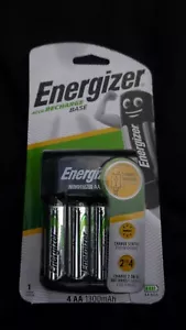 Energizer ACCU Recharge Base USB Cable AA / AAA with 4 x 1300mAh AA Batteries - Picture 1 of 2