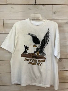 Vtg Operation Desert Storm 90s Single Stitch T-Shirt USA Sz L - Picture 1 of 7