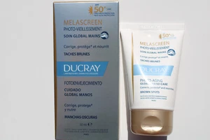 Ducray Melascreen Foto Envejecimiento Cuidado de Manos Spf 50+ Corrige Manchas Marrones 50ml - Imagen 1 de 1