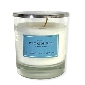 Pecksniff's Bergamot & CedarWood Candle 5.29 Oz. In Glass With Lid From England - Picture 1 of 2