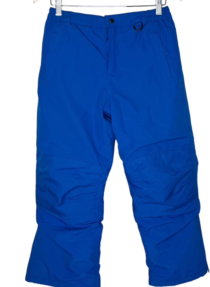 Pantalones de nieve Lands End para niños Squall impermeables aislados hierro rodilla invierno 12H Foto 1 de 4