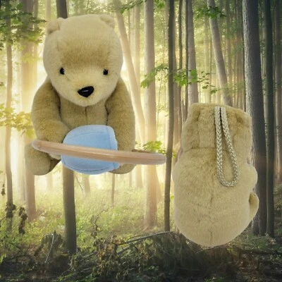 Классический плюшевый подвесной детский держатель для одеяла Pooh Disney медведь 7 дюймов - Изображение 1 из 3